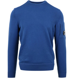 C.P. Company Lens-Detail Sweatshirt C.p. Company , Blue , Heren - 4XL