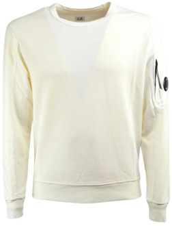 C.P. Company Licht Fleece Sweatshirt Designer ID C.p. Company , White , Heren - L,M,S