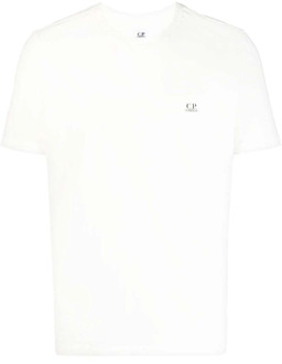C.P. Company Logo-Print T-Shirt C.p. Company , White , Heren - Xl,L,M