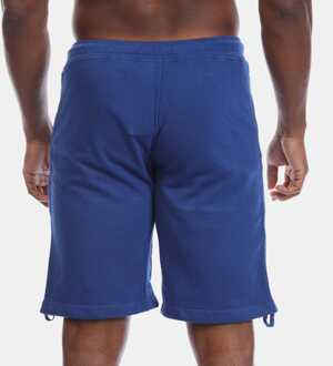 C.P. Company Men's C.P. Company Lens Fleece Shorts in Blue Blauw