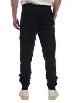 C.P. Company Men's C.P. Company Light Fleece Lens Sweatpants in Black - maat Zwart