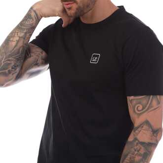 C.P. Company Metropolis Series Urban Tech T-shirt voor heren in zwart