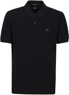 C.P. Company Polo Shirts C.p. Company , Black , Heren - Xl,L,M,S