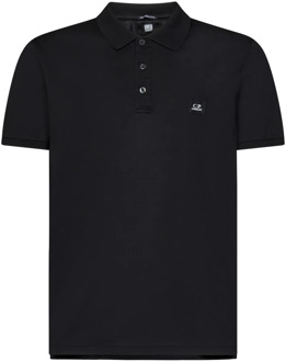 C.P. Company Polo Shirts C.p. Company , Black , Heren - Xl,S