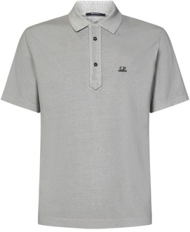 C.P. Company Polo Shirts C.p. Company , Gray , Heren - L,M,S