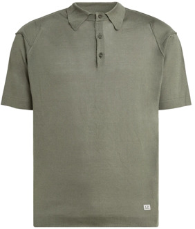 C.P. Company Polo Shirts C.p. Company , Green , Heren - 2Xl,Xl,L,M