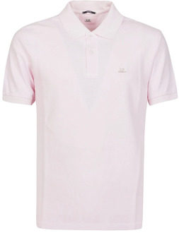 C.P. Company Polo Shirts C.p. Company , Pink , Heren - 2Xl,Xl,L,M,S