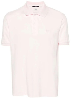 C.P. Company Polo Shirts C.p. Company , Pink , Heren - Xl,L,M,S
