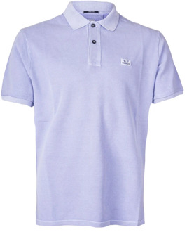 C.P. Company Polo Shirts C.p. Company , Purple , Heren - L