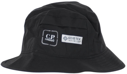 C.P. Company Stijlvolle Gore-Tex Bucket Hat C.p. Company , Black , Unisex - Xl,L