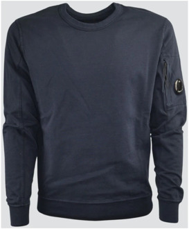 C.P. Company Stijlvolle Sweatshirt voor Mannen C.p. Company , Blue , Heren - 2Xl,Xl,S
