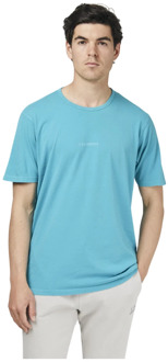 C.P. Company T-shirt met relaxed fit en logo voor heren C.p. Company , Blue , Heren - Xl,L,M,S
