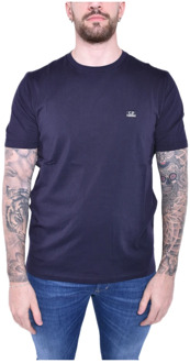 C.P. Company T-Shirts C.p. Company , Blue , Heren - 2Xl,Xl,L,M,S