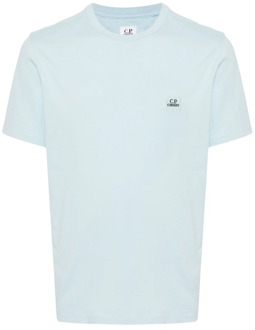 C.P. Company T-Shirts C.p. Company , Blue , Heren - Xl,L,M