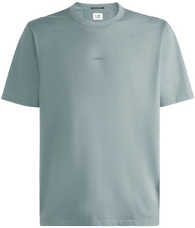 C.P. Company T-Shirts C.p. Company , Blue , Heren - Xl,L