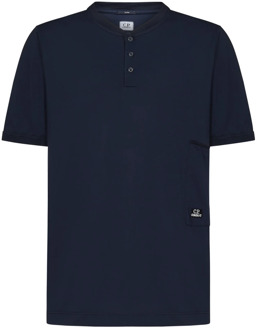 C.P. Company T-Shirts C.p. Company , Blue , Heren - Xl,M,S