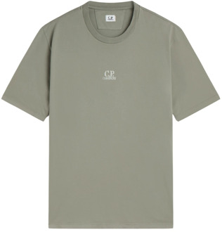 C.P. Company T-Shirts C.p. Company , Green , Heren - L,S