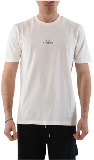 C.P. Company T-Shirts C.p. Company , White , Heren - 2Xl,L,M