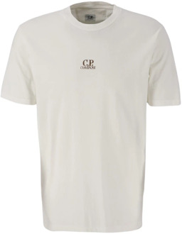 C.P. Company T-Shirts C.p. Company , White , Heren - L,M