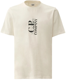 C.P. Company T-Shirts C.p. Company , White , Heren - M,Xs