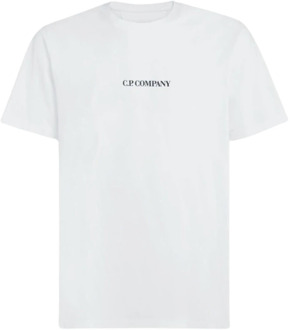 C.P. Company T-Shirts C.p. Company , White , Heren - S,Xs