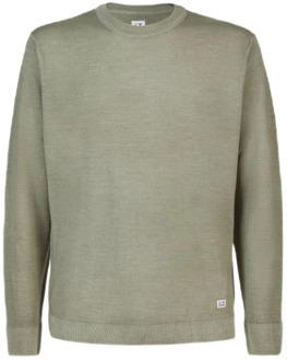 C.P. Company Wollen Gebreide Sweatshirt C.p. Company , Green , Heren - XL