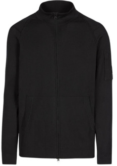 C.P. Company Zip-Through Sweatshirt voor Heren C.p. Company , Black , Heren - M