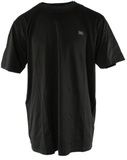 C.P. Company Zwart Gekamd Katoen T-shirt C.p. Company , Black , Heren - 3XL