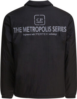 C.P. Company Zwarte Polyamide Jas - maat