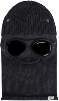 C.P. Company Zwarte Ski Masker Goggle C.p. Company , Black , Heren - ONE Size