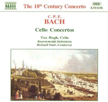 C.P.E. Bach: Cello Concertos / Hugh, Studt, Bournemoth