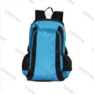 C1338 47L Vouwen Kruk Rugzak Mode Vouwen Vissen Stoel Rugzak Leisure Sport Outdoor Bergbeklimmen Wandelen Rugzak blauw