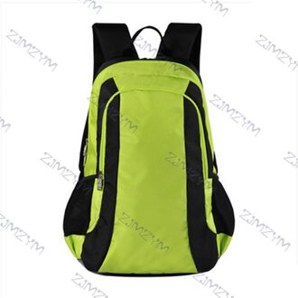 C1338 47L Vouwen Kruk Rugzak Mode Vouwen Vissen Stoel Rugzak Leisure Sport Outdoor Bergbeklimmen Wandelen Rugzak groen