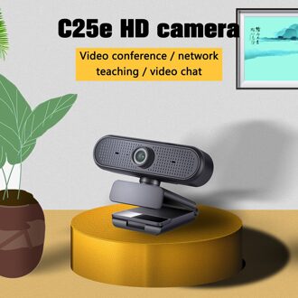 C25E 1080P Hd Webcam Met Ingebouwde Microfoon Usb Webcam Voor Laptop Desktop Breedbeeld Video Werk Thuis accessoires