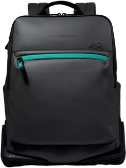 C2OW Laptop Backpack 15,6" black backpack Zwart - H 43 x B 34 x D 16