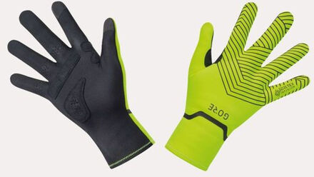 C3 Gore-Tex Infinium Stretch Mid Gloves - Handschoenen Neon Yellow/Black - 9