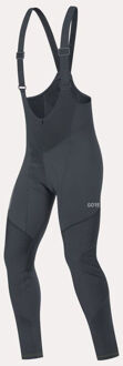 C3 Windstopper Thermo Bib Tights Heren, black Maat M