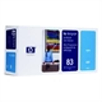 C4961A nr. 83 UV printkop cyaan / printkopreiniger (origineel)