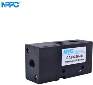 Ca Serie Air Pilot Valve, Single Coil, Nppc , Port Size G1/4 ", CA23310-08