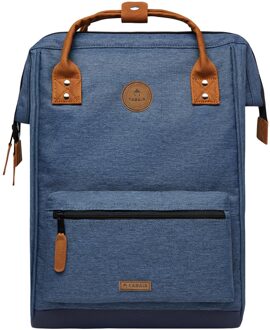 Cabaia Adventurer Bag Large paris backpack Blauw - H 48 x B 29 x D 17