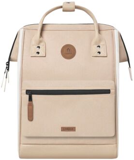 Cabaia Adventurer Bag Medium arcachon rugzak Beige - H 41 x B 27 x D 16 cm