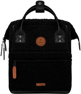 Cabaia Adventurer Bag Small dhaka backpack Zwart - H 32 x B 23 x D 12