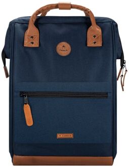 Cabaia Adventurer Large Bag chicago rugzak Blauw - H 48 x B 29 x D 17 cm