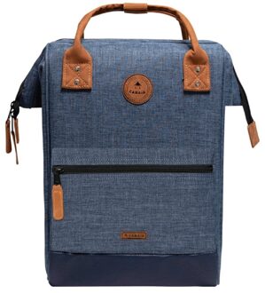 Cabaia Adventurer Medium Bag paris backpack Blauw - H 41 x B 27 x D 16