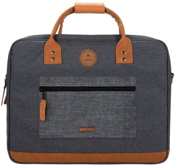 Cabaia Adventurer Messenger Bag Medium londres Zwart - H 32 x B 27 x D 6.5