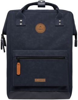 Cabaia Adventurer Nubuck laptoprugzak L 15 inch zurich Blauw