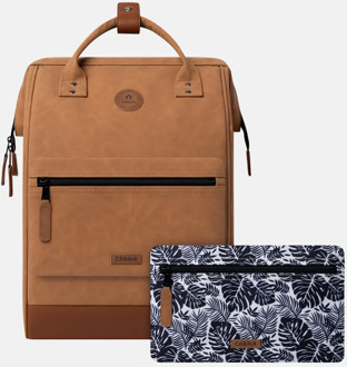 Cabaia Adventurer rugzak L 15 inch moscou Cognac
