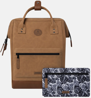 Cabaia Adventurer rugzak M 13 inch moscou Cognac