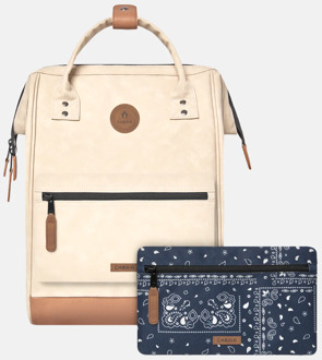 Cabaia Adventurer vegan nubuck rugzak M 13 inch andenne Beige