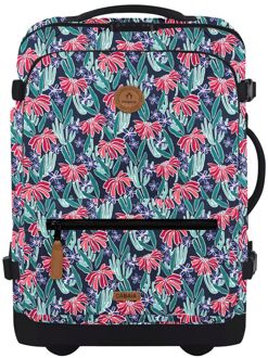 Cabaia Soft Suitcase S edea zachte koffer pilotenkoffer Multicolor - H 55 x B 35 x D 25 cm